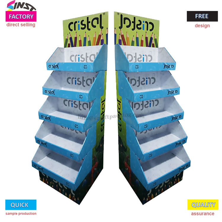 Er det ingen høydepunkter i visningen av fargede penner? Dette utstillingsstativet for farget penn fanger oppmerksomheten til kundene med et øyeblikk!