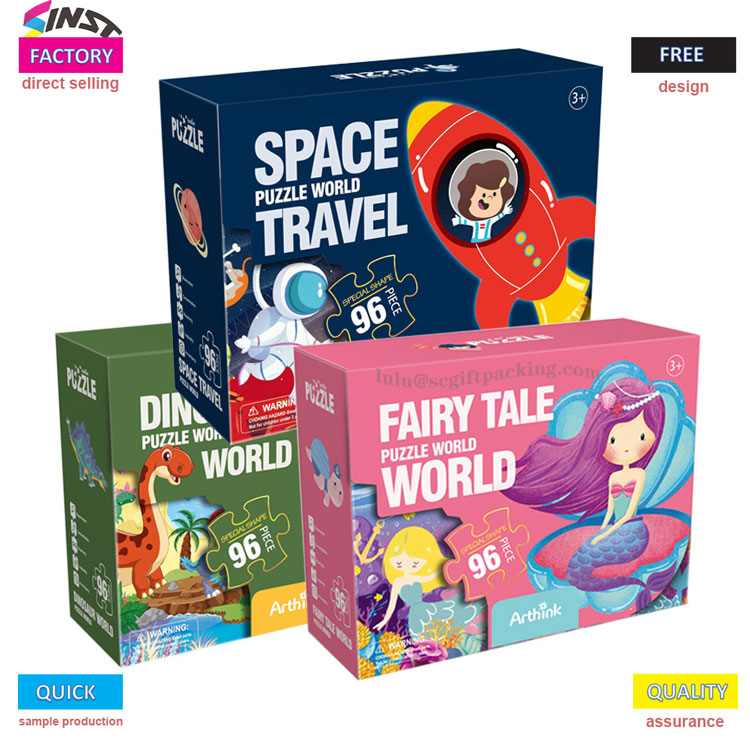 Hvorfor skynder foreldre og barn å åpne denne puslespillgaveboksen?