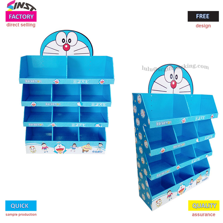 Shopping Mall Biscuit Papp Display Rack