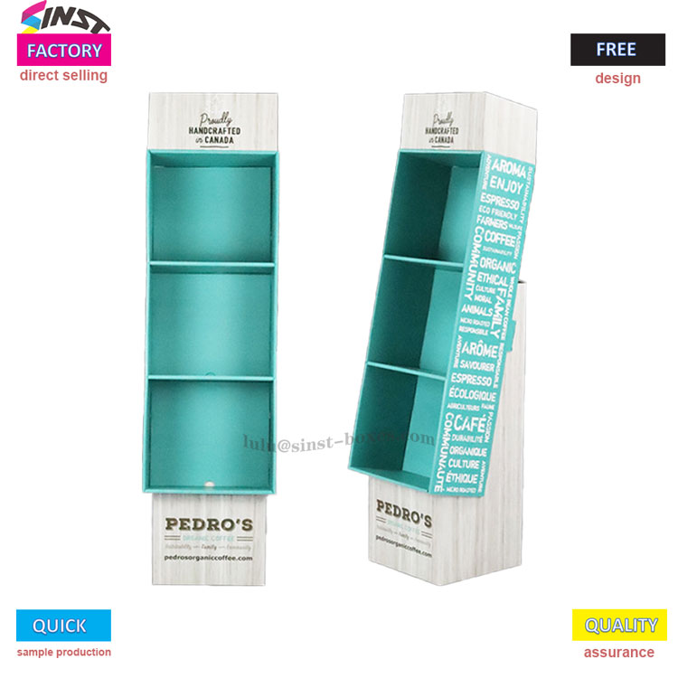 Skrivesaker bølget utstillingsstativ