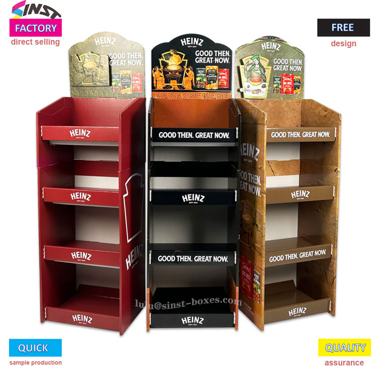 Utstillingsstativ for tomatsaus