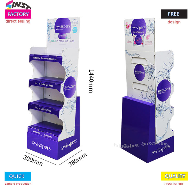 Displaystativ for våtservietter